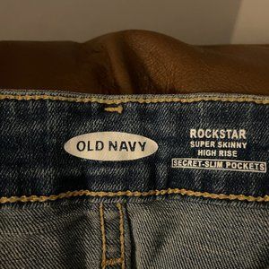 Old Navy Super Skinny High Rise Size 2.
